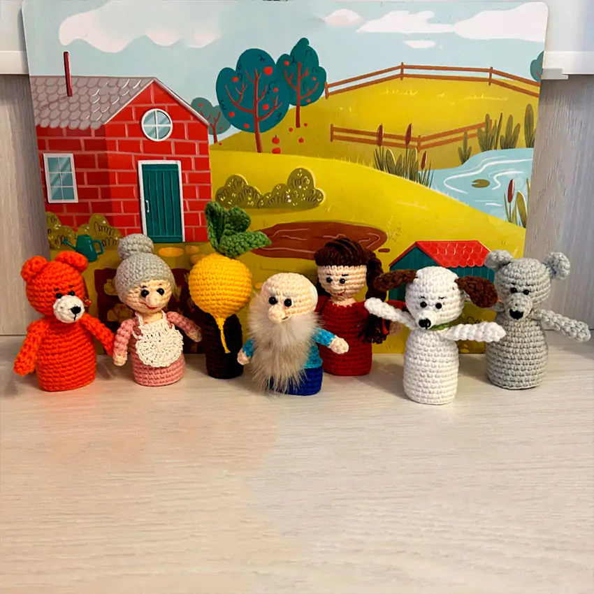 Пальчиковый театр "Репка"