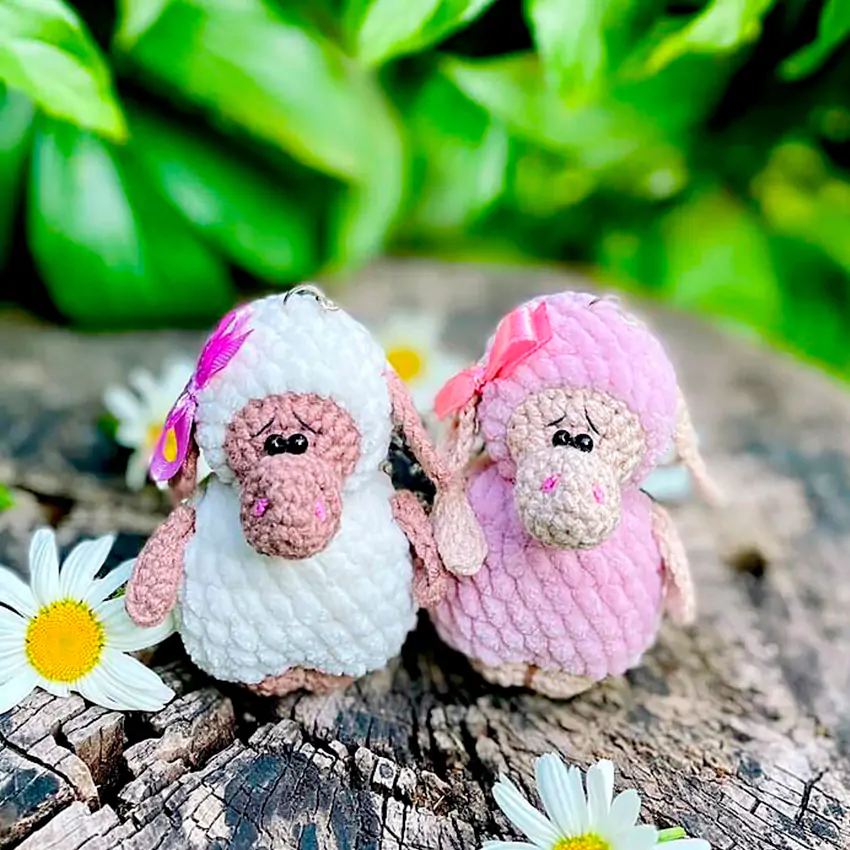 Овечка брелок