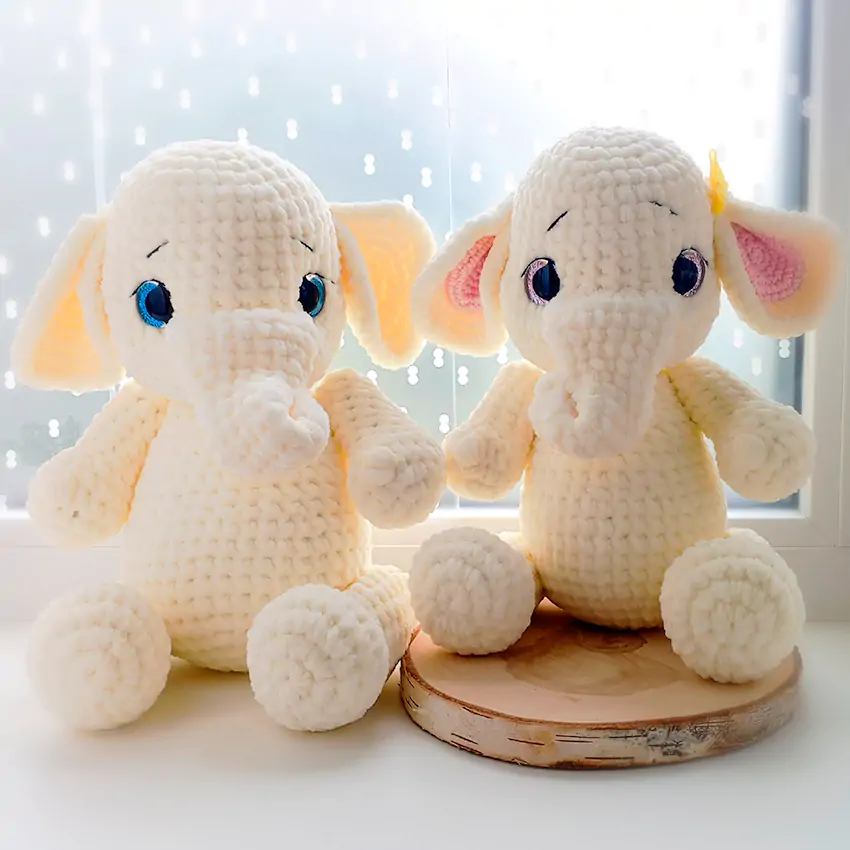 Молочные слонята Пэнни и Рэнни